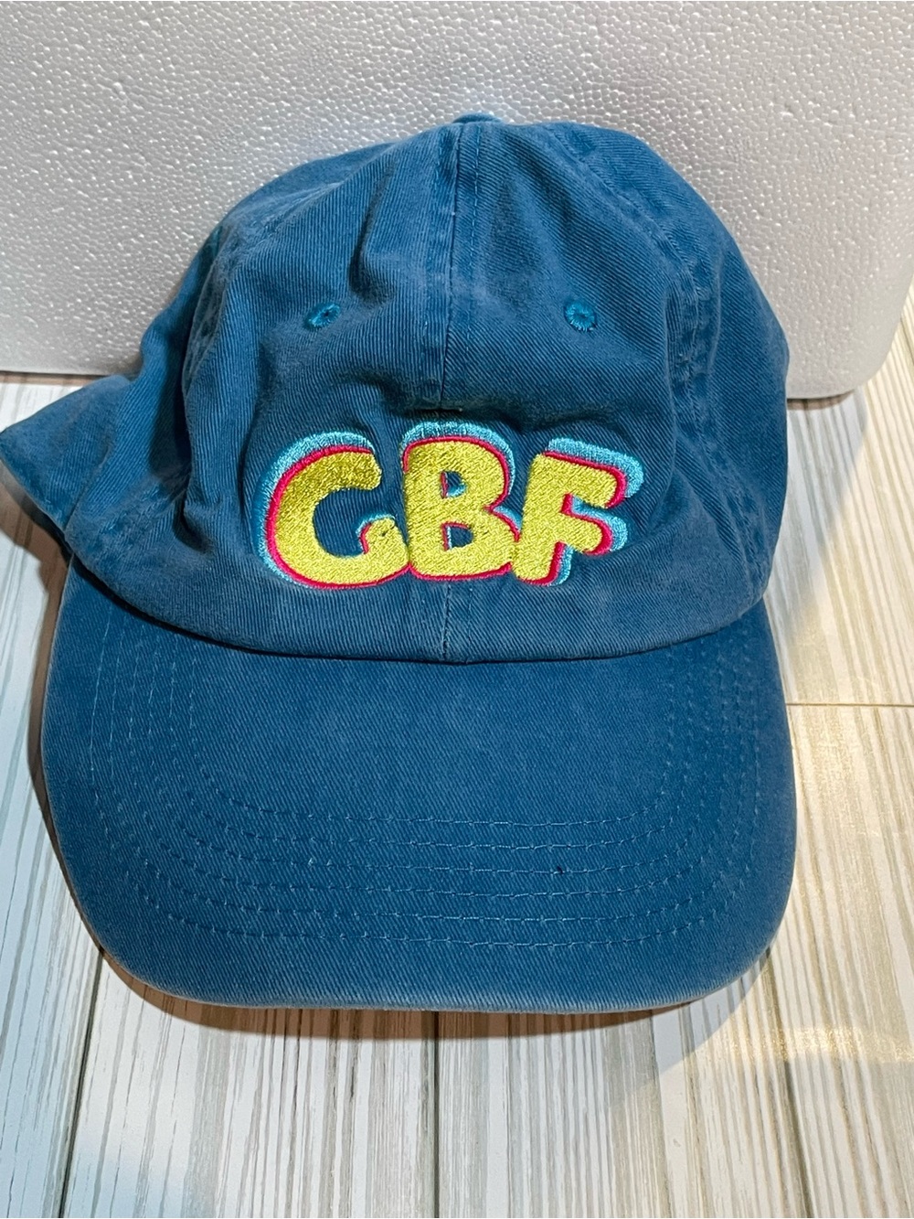 GBF Embroidered Blue Dad Hat